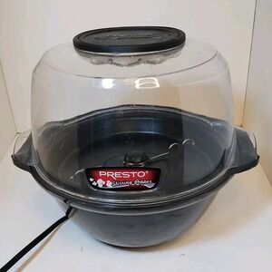 Presto Stirring Popper Model 0520001 Electric Popcorn Popper Tested And‎ Working
